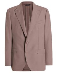 Dolce & Gabbana - Single-Breasted Slim Blazer - Lyst
