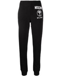 Moschino - Logo Printed Sweatpants - Lyst