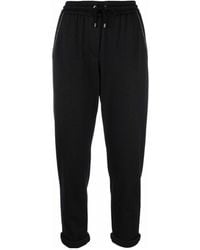 Brunello Cucinelli - Drawstring Tapered Sweatpants - Lyst
