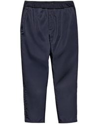 Prada - Technical Cotton And Re-Nylon Pants - Lyst