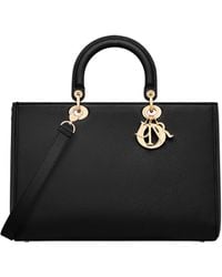Dior - Large Lady D-Sire Bag - Lyst