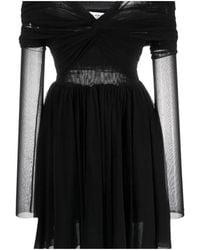 Philosophy Di Lorenzo Serafini - Mesh Long-Sleeved Mini Dress - Lyst