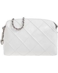 Tory Burch - Fleming Quilted Chain Mini Bag - Lyst