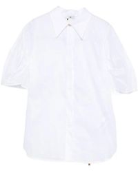 Elisabetta Franchi - Puff-Sleeve Shirt - Lyst