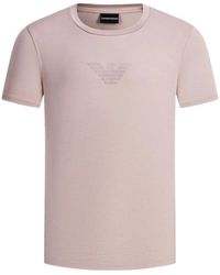 Emporio Armani - Crewneck Short-Sleeved T-Shirt - Lyst
