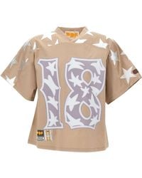 PDF CHANNEL - Pdf 1 B Boxy Graphic T-Shirt - Lyst