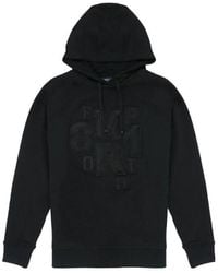 Emporio Armani - Embroidered Sweater With Logo - Lyst