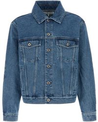 Loewe - Anagram Buttoned Jacket - Lyst