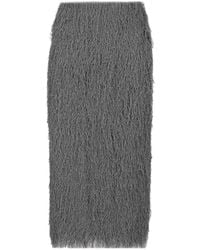 Dries Van Noten - Fringed Skirt - Lyst