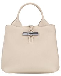 Longchamp - Le Roseau S Top Handle Bag - Lyst