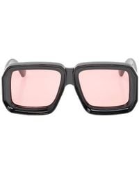 Loewe - Paula's Ibiza Square Frame Sunglasses - Lyst