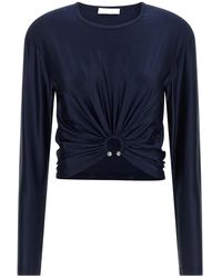 Rabanne - Rabanne Piercing Detail Top - Lyst