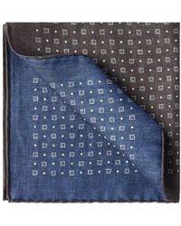 Brunello Cucinelli - Patterned Pocket Square Scarf - Lyst