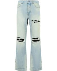 Amiri - 'Flare' Light Cotton Jeans - Lyst