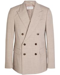 Dries Van Noten - Barry Double-Breasted Woven Blazer - Lyst