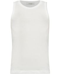 Entire studios - Crewneck Sleeveless Top - Lyst