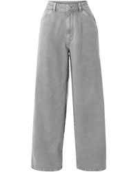 Lemaire - Snow-Wash Tapered Trousers - Lyst