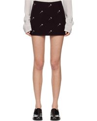Rier - Walker Floral Print Mini Skirt - Lyst