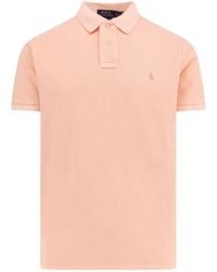 Polo Ralph Lauren - Custom Slim Mineral-Dyed Polo Shirt - Lyst