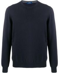 Barba Napoli - Crewneck Wool Jumper - Lyst