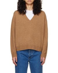 Anine Bing - Lee V-Neck Cashmere Jumper - Lyst