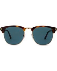 Tom Ford - Henry Round Frame Sunglasses - Lyst