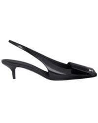 Courreges - Courrèges Fold Slingback Pumps - Lyst