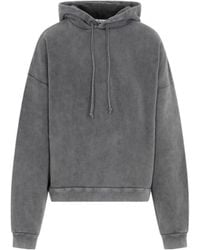 Acne Studios - Logo Patch Drawstring Hoodie - Lyst