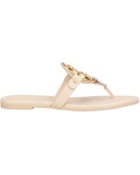 Tory Burch - Ivory Thong Sandal Leather - Lyst