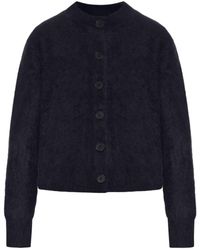 Lisa Yang - Long-Sleeve Knit Cardigan - Lyst