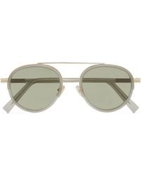 ZEGNA - Orizzonte Ii Pilot-Frame Sunglasses - Lyst