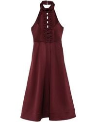 Rebecca Vallance - Merlot Midi Dress - Lyst