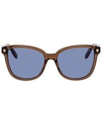 Ferragamo - Ferragamo Eyewear Cat-Eye Frame Sunglasses - Lyst