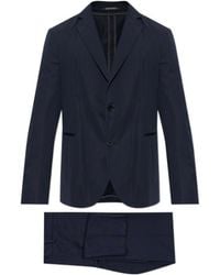 Emporio Armani - Two-Piece Tailored Suit - Lyst
