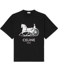 Celine - T-Shirt - Lyst
