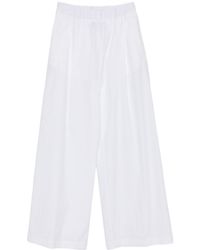 Semicouture - Elasticated Palazzo Pants - Lyst