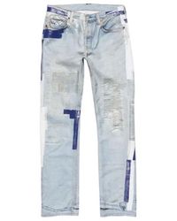 Acne Studios - Trompe-L'Œil Tape Jeans - Lyst