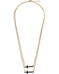 DSquared² - Jesus Double Necklace - Lyst