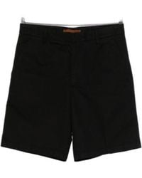ZEGNA - Flat-Front Shorts - Lyst