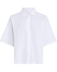 Calvin Klein - Collared Shortsleeve Shirt - Lyst