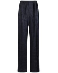 Balenciaga - Monogrammed Pyjama Pants - Lyst