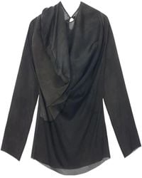 Uma Wang - Draped Asymmetric Blouse - Lyst