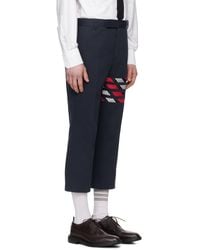 Thom Browne - 4-Bar Stripe Tailored Trousers - Lyst