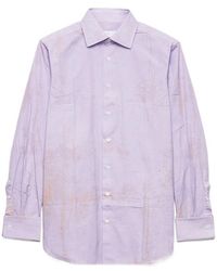 Prada - Cotton Shirt - Lyst