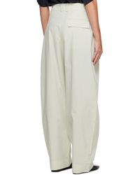 Studio Nicholson - Acuna Wide-Legged Casual Pants - Lyst