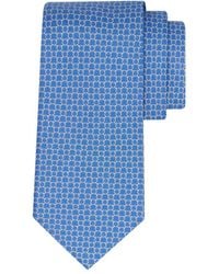 Ferragamo - Link Print Silk Tie - Lyst