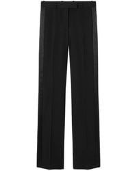 Versace - Pleat Tailored Trousers - Lyst