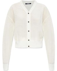 Jacquemus - Logo Embroidered V-Neck Cardigan - Lyst