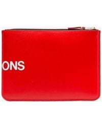 Comme des Garçons - Comme Des Garçons Wallet Cdg Huge Logo Wallet - Lyst