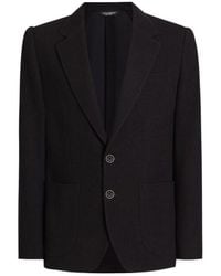 Dolce & Gabbana - Long-Sleeved Suit Jacket - Lyst